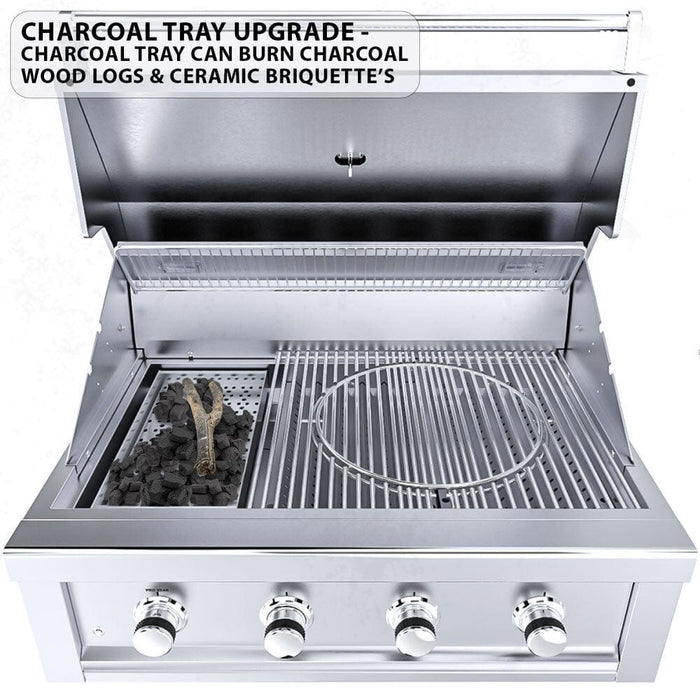 Sunstone Ruby 36" Pro-Sear 4 Burner Gas Grill