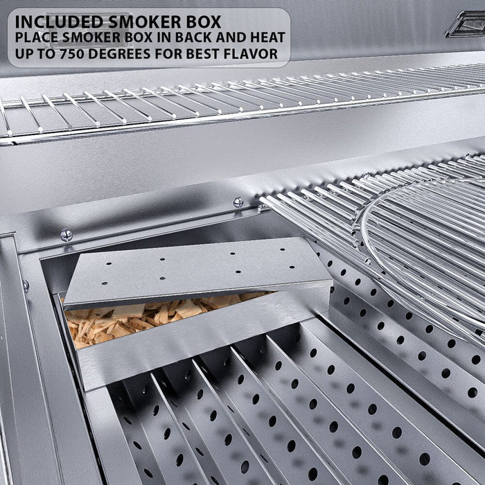 Sunstone Ruby 36" Pro-Sear 4 Burner Gas Grill