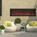 Remii Deep Series Built-in Electric Fireplace with Black Steel Surround