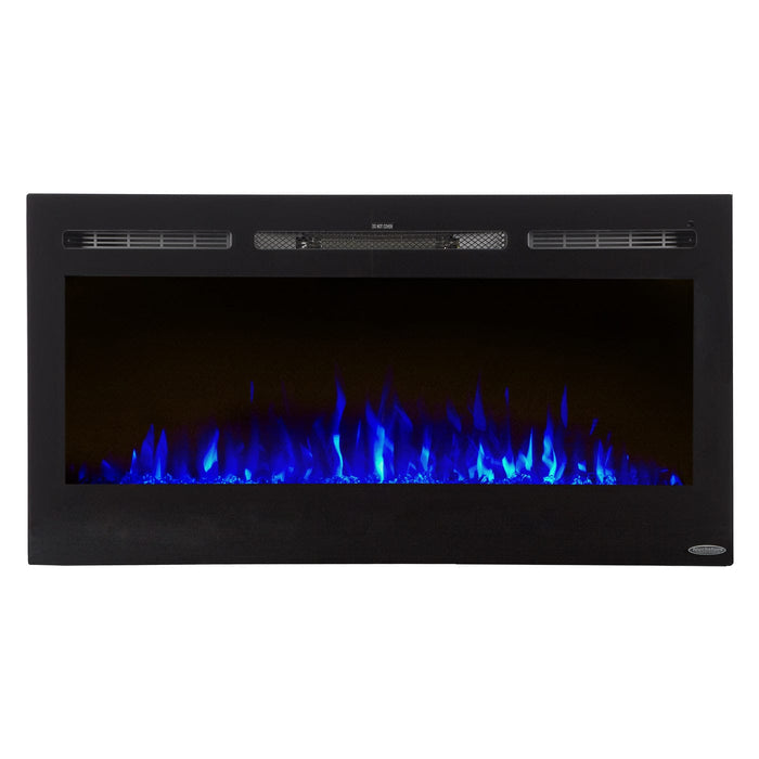 Touchstone Sideline 40 80027 40 Inch Recessed Electric Fireplace