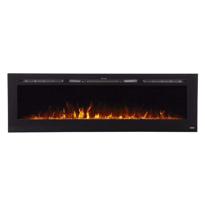 Touchstone Sideline 72 80015 72 Inch Recessed Electric Fireplace
