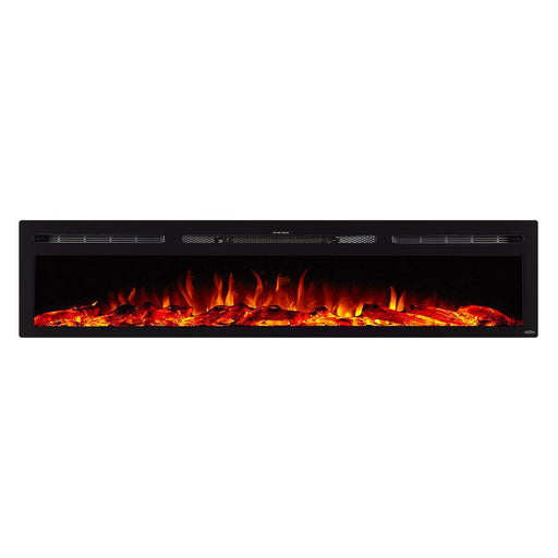 Touchstone Sideline 84 80043 84 Inch Recessed Electric Fireplace