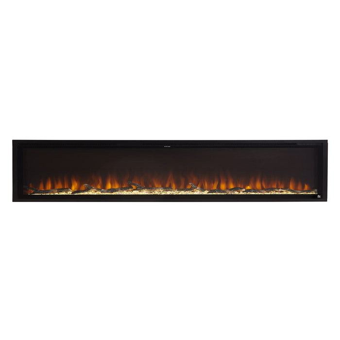 Touchstone Sideline Elite Smart 80044 100 Inch WiFi-Enabled Recessed Electric Fireplace Alexa/Google Compatible