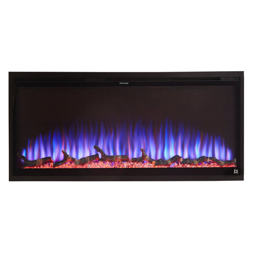 Touchstone Sideline Elite Smart 80042 42 Inch WiFi-Enabled Recessed Electric Fireplace Alexa/Google Compatible