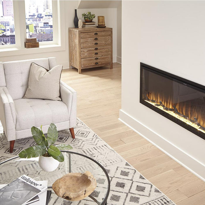 Touchstone Sideline Elite Smart 80044 100 Inch WiFi-Enabled Recessed Electric Fireplace Alexa/Google Compatible