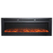 Touchstone Sideline Steel Mesh Screen Non Reflective 80047 60 Inch Recessed Electric Fireplace