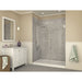 ANZZI Meadow Series 32" x 60" Left Drain with Cover Single Threshold White Shower Base SB-AZ013WL