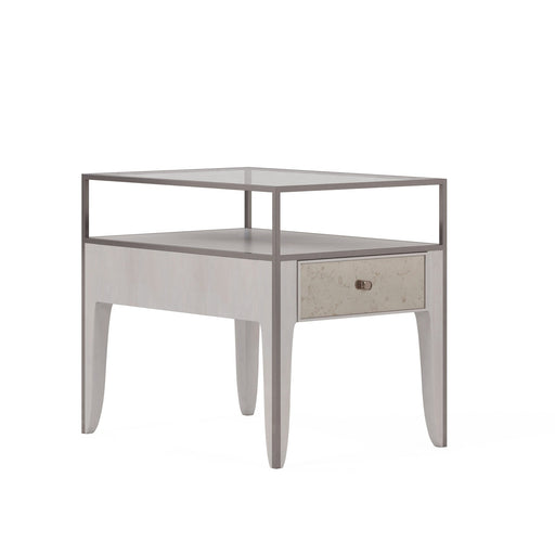 A.R.T. Furniture Mezzanine End Table In Light Gray 325324-2249