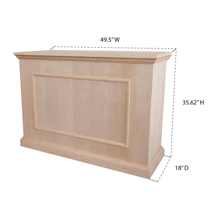 Touchstone Elevate 72012 Unfinished TV Lift Cabinet for 50 Inch Flat screen TVs