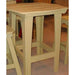 Uwharrie Chair’s Outdoor Behrens Bar Table / 41”H, Pub Style, Square / B094