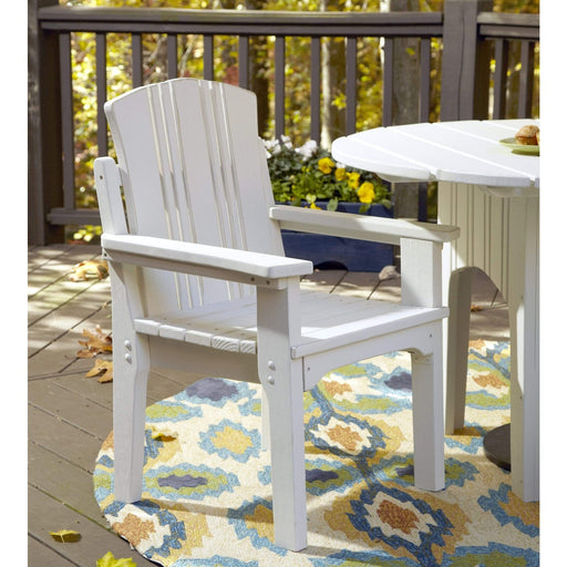 Uwharrie Chair’s Outdoor Carolina Preserves Dining Chair with Arms / C075