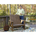 Uwharrie Chair’s Outdoor Carolina Preserves Settee Loveseat / 2 Seat / C051