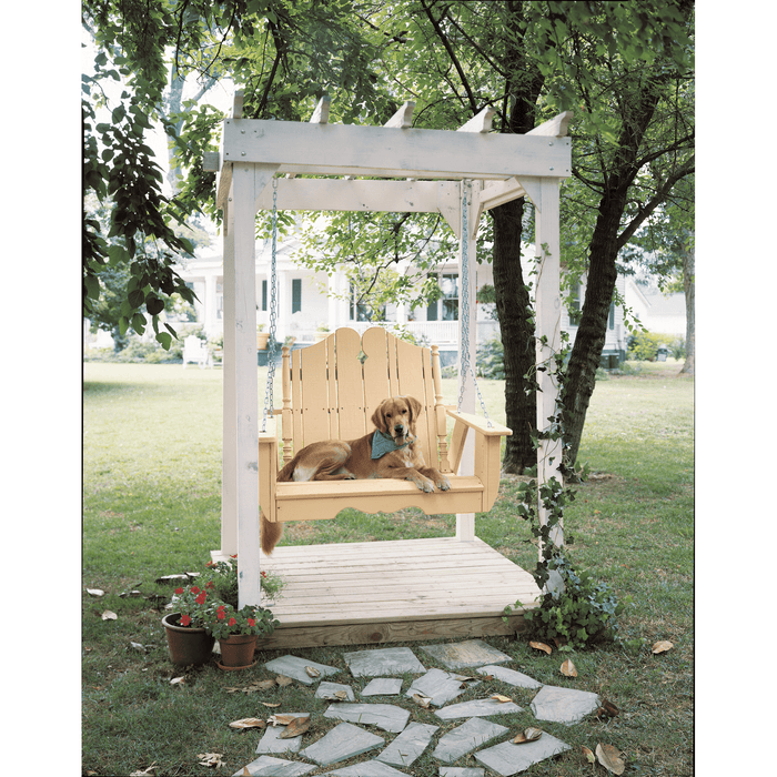 Uwharrie Chair’s Outdoor Companion Arbor for Swings / Wood / 5050