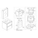 Blossom Valencia 24 Inch Bathroom Vanity