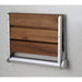 ANZZI Isle Series 15" x 19" Foldable Teak Wood Wall-Mounted Shower Bench AC-AZ8208