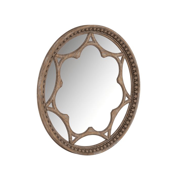 A.R.T. Furniture Architrave Round Mirror In Brown 277123-2608