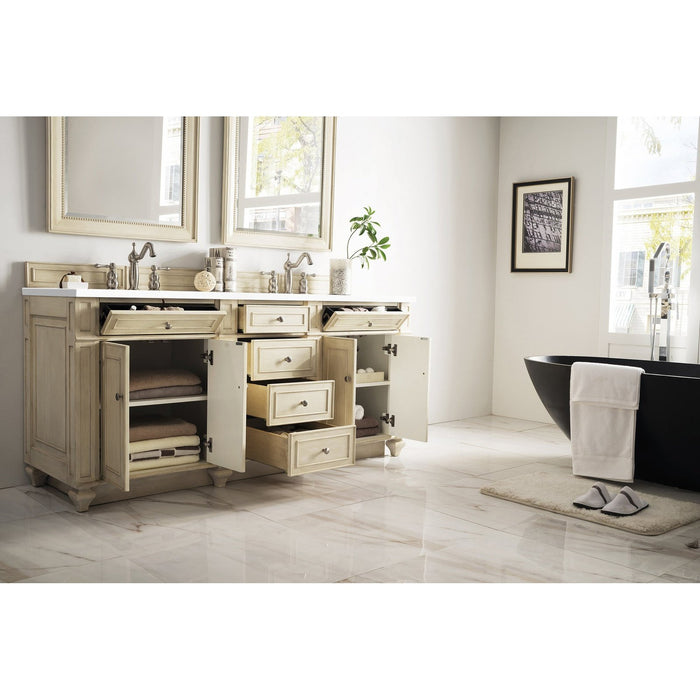 James Martin Vanities Bristol 72" Double Vanity