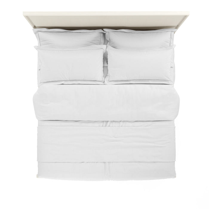 A.R.T. Furniture Blanc Queen Panel Bed In White 289135-1040