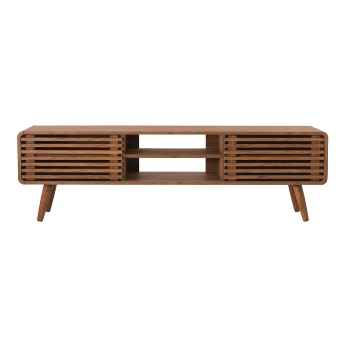 New Pacific Direct Wilson 58" Slat Low TV Stand 1340004