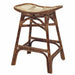 New Pacific Direct Beyla Rattan Backless Saddle Counter Stool 2400005