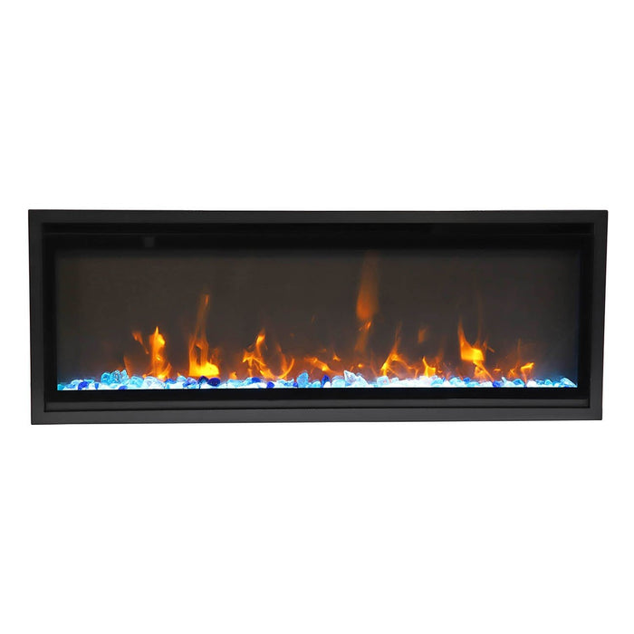 Amantii Symmetry Smart Extra Slim Electric Fireplace