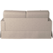 Sunset Trading Americana Box Cushion Slipcovered Loveseat | Linen SU-108510-466082