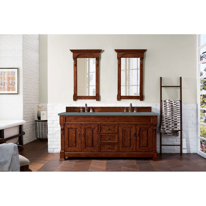 James Martin Vanities Brookfield 72" Double Vanity