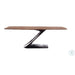 Bellini Modern Living Zeta Dining Table 95" Anthracite base Zeta 95 GRY