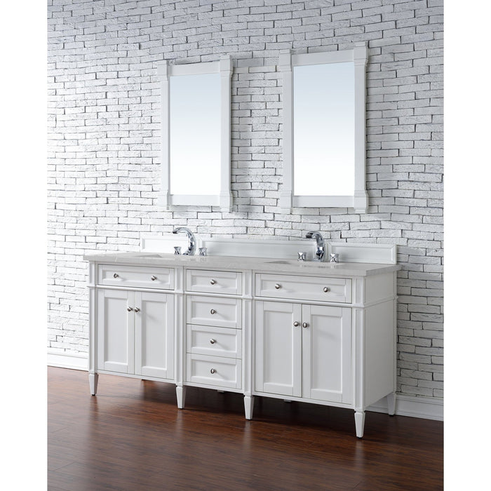 James Martin Vanities Brittany 72" Double Vanity